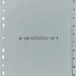 HERLITZ Kunststoffregister 1 - 12 (12 Blatt)