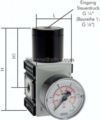 FUTURA Druckregler (Volumenbooster), G 3/4", Futura 4