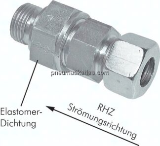 Hydraulik-Rückschlagventil 38 S (M52x2)-G 1-1/2", Stahl verzinkt