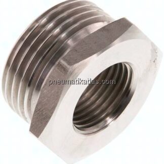 Reduziernippel G 1"(AG)-G 1/2"(IG), 1.4571