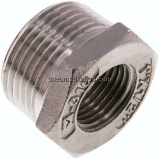 Reduziernippel R 1"(AG)-Rp 1/2"(IG), 1.4408