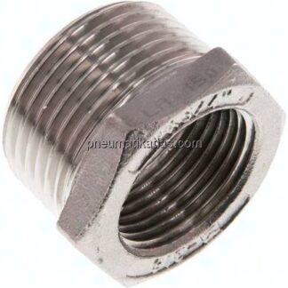 Reduziernippel R 1"(AG)-Rp 3/4"(IG), 1.4408