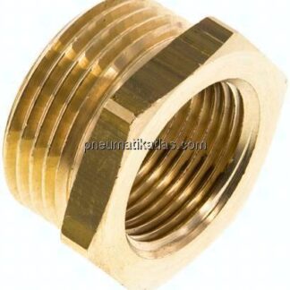 Reduziernippel G 1"(AG)-G 3/4"(IG), Messing