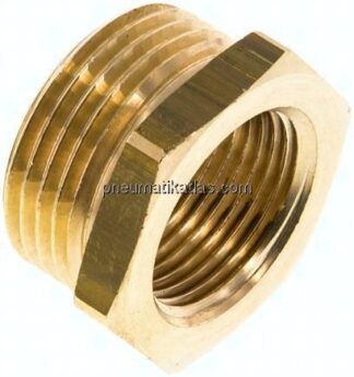 Reduziernippel G 1"(AG)-G 3/4"(IG), Messing