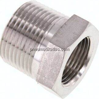 Reduziernippel NPT 1"(AG)-NPT 3/4"(IG), 1.4571
