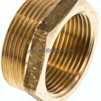 Reduziernippel G 1-1/2"(AG)-G 1-1/4"(IG), Messing