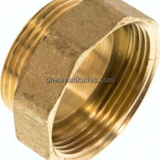Reduziernippel G 1-1/4"(AG)-G 1-1/2"(IG), Messing