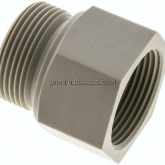 Gewindeverlängerung G 1-1/4"-33mm, Polypropylen