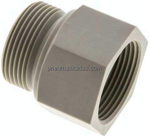 Gewindeverlängerung G 1-1/4"-33mm, Polypropylen