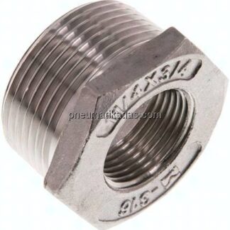 Reduziernippel R 1-1/4"(AG)-Rp 3/4"(IG), 1.4408