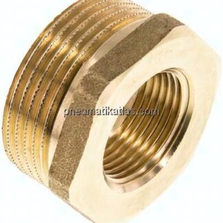 Reduziernippel G 1-1/4"(AG)-G 3/4"(IG), Messing