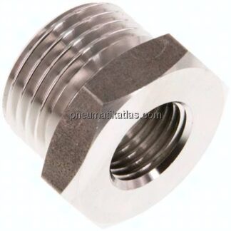 Reduziernippel G 1/2"(AG)-G 1/4"(IG), 1.4571