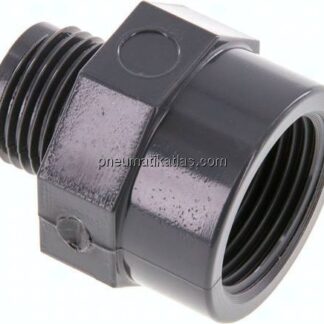 Reduziernippel G 1/2"(AG)-Rp 3/4"(IG), PVC-U