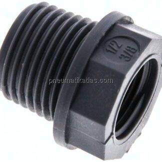 Reduziernippel G 1/2"(AG)-G 3/8"(IG), Polypropylen