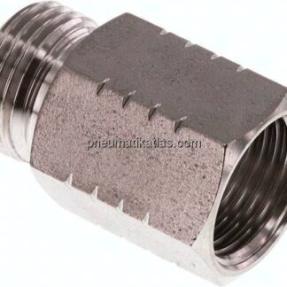 Reduziernippel G 1/2"(AG)-NPT 1/2"(IG), 1.4571