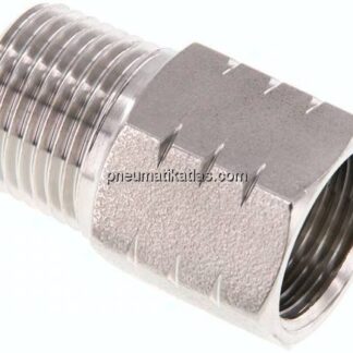 Reduziernippel R 1/2"(AG)-NPT 1/2"(IG), 1.4571