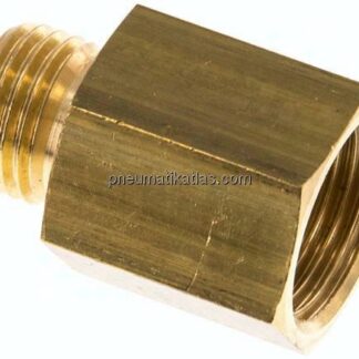 Reduziernippel G 1/4"(AG)-G 3/8"(IG), Messing