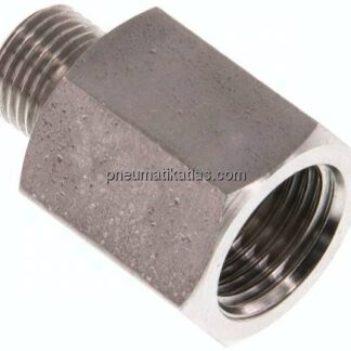 Reduziernippel G 1/8"(AG)-G 1/4"(IG), 1.4571