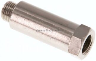 Gewindeverlängerung G 1/8"-36mm, Messing vernickelt