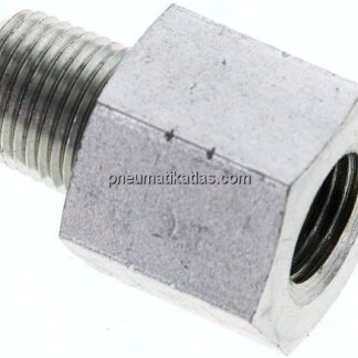 Gewindeverlängerung NPT 1/8", Stahl verzinkt