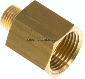 Reduziernippel G 1/8"(AG)-G 3/8"(IG), Messing