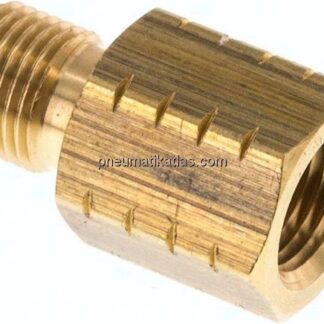 Reduziernippel G 1/8"(AG)-NPT 1/8"(IG), Messing