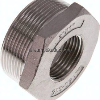 Reduziernippel R 2"(AG)-Rp 1"(IG), 1.4408