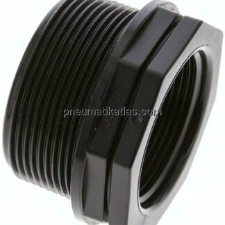 Reduziernippel G 2"(AG)-G 1-1/2"(IG), Polypropylen