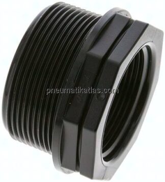 Reduziernippel G 2"(AG)-G 1-1/2"(IG), Polypropylen