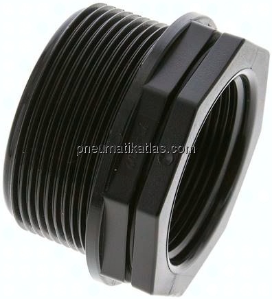 Reduziernippel G 2"(AG)-G 1-1/2"(IG), Polypropylen