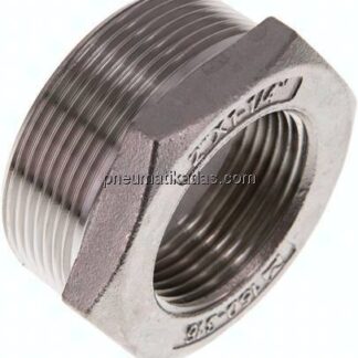 Reduziernippel R 2"(AG)-Rp 1-1/4"(IG), 1.4408