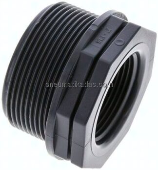 Reduziernippel G 2"(AG)-G 1-1/4"(IG), Polypropylen