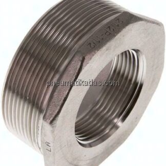 Reduziernippel R 2-1/2"(AG)-Rp 1-1/2"(IG), 1.4408