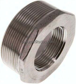Reduziernippel R 2-1/2"(AG)-Rp 1-1/2"(IG), 1.4408