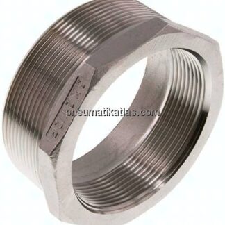 Reduziernippel R 3"(AG)-Rp 2-1/2"(IG), 1.4408