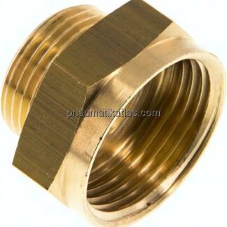 Reduziernippel G 3/4"(AG)-G 1"(IG), Messing
