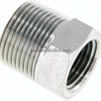 Reduziernippel NPT 3/4"(AG)-NPT 1/2"(IG), Stahl verzinkt