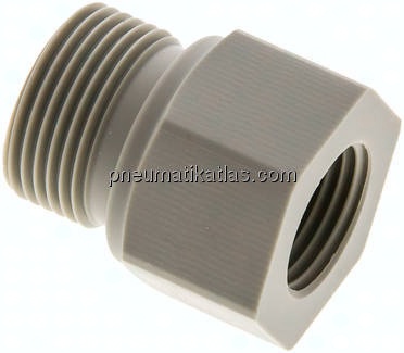 Reduziernippel G 3/4"(AG)-G 1/2"(IG), Polypropylen