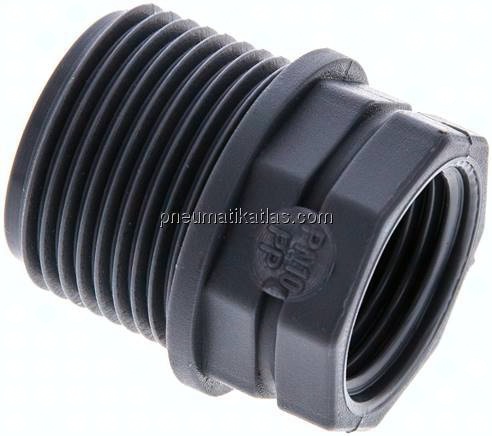 Reduziernippel G 3/4"(AG)-G 1/2"(IG), Polypropylen