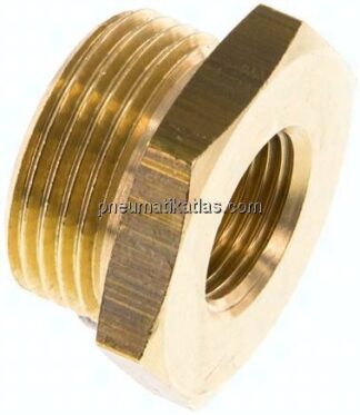 Reduziernippel G 3/4"(AG)-G 3/8"(IG), Messing