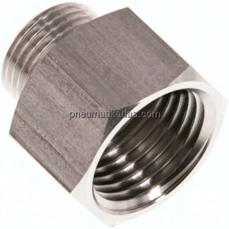 Reduziernippel G 3/8"(AG)-G 1/2"(IG), 1.4571