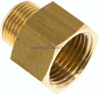 Reduziernippel G 3/8"(AG)-G 1/2"(IG), Messing