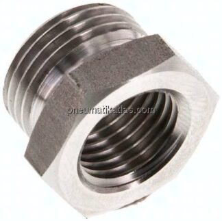 Reduziernippel G 3/8"(AG)-G 1/4"(IG), 1.4571
