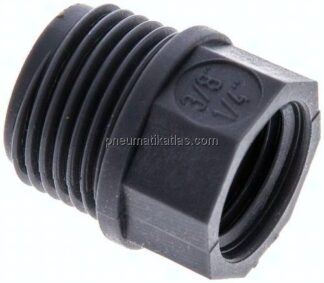 Reduziernippel G 3/8"(AG)-G 1/4"(IG), Polypropylen