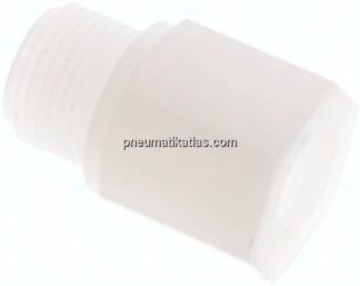 Reduziernippel G 3/8"(AG)-G 1/4"(IG), PVDF