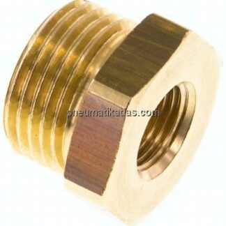 Reduziernippel G 3/8"(AG)-G 1/8"(IG), Messing