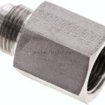 Reduziernippel UNF 3/4"-16(JIC-AG)-G 1/2"(IG), 1.4571
