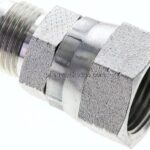 Reduziernippel UNF 3/4"-16(JIC-AG)-UNF 7/8"-14(JIC-IG)