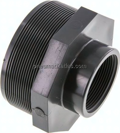Reduziernippel G 4"(AG)-Rp 2"(IG), PVC-U