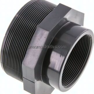 Reduziernippel G 4"(AG)-Rp 2-1/2"(IG), PVC-U